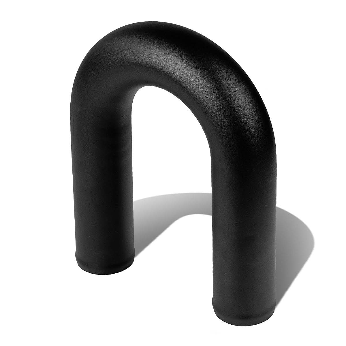 2.75" Aluminum U-Bend Pipe - Black