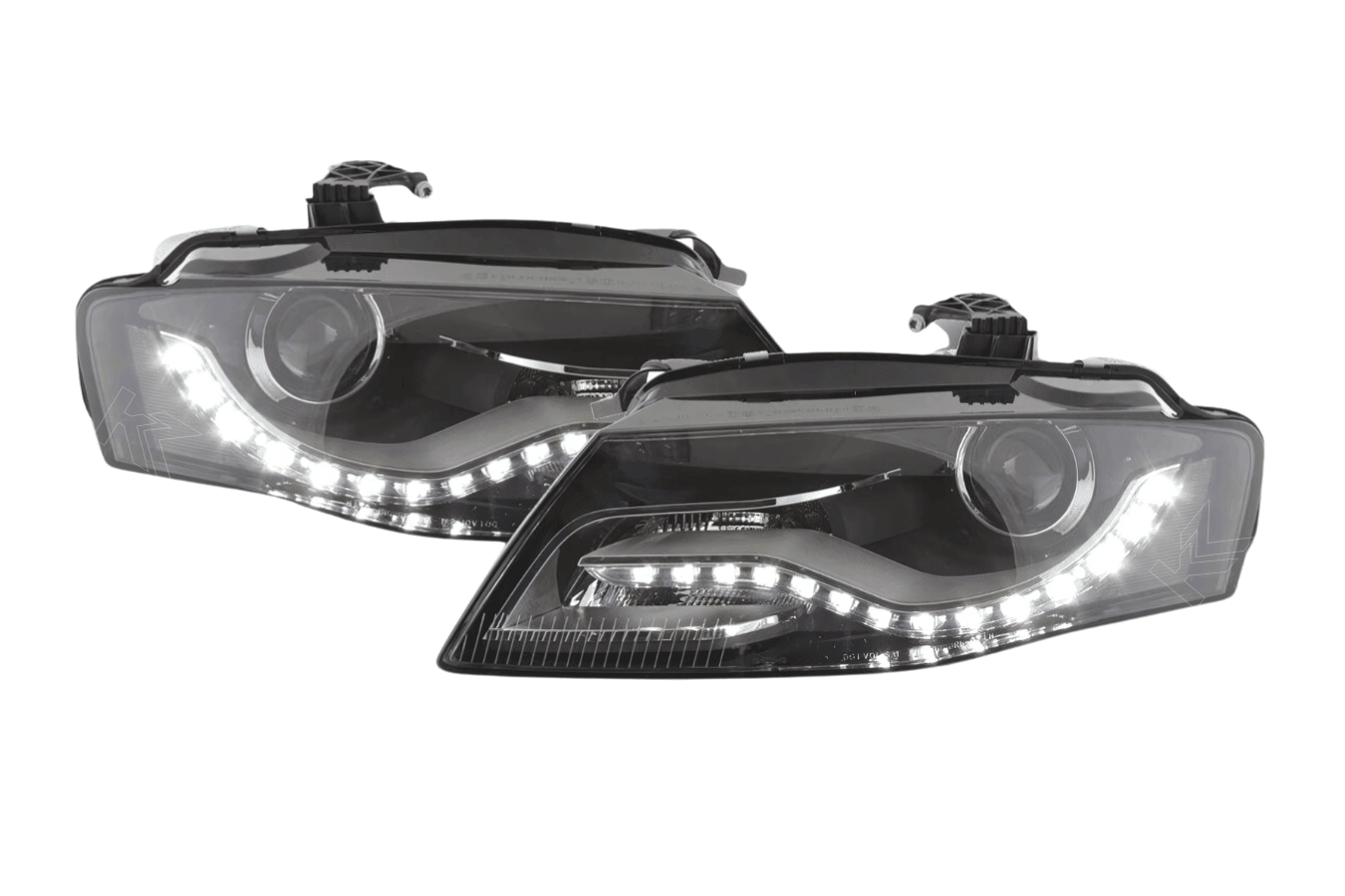 Audi A4 (B8/8K) OE+ Black Headlights - (2008-2011)