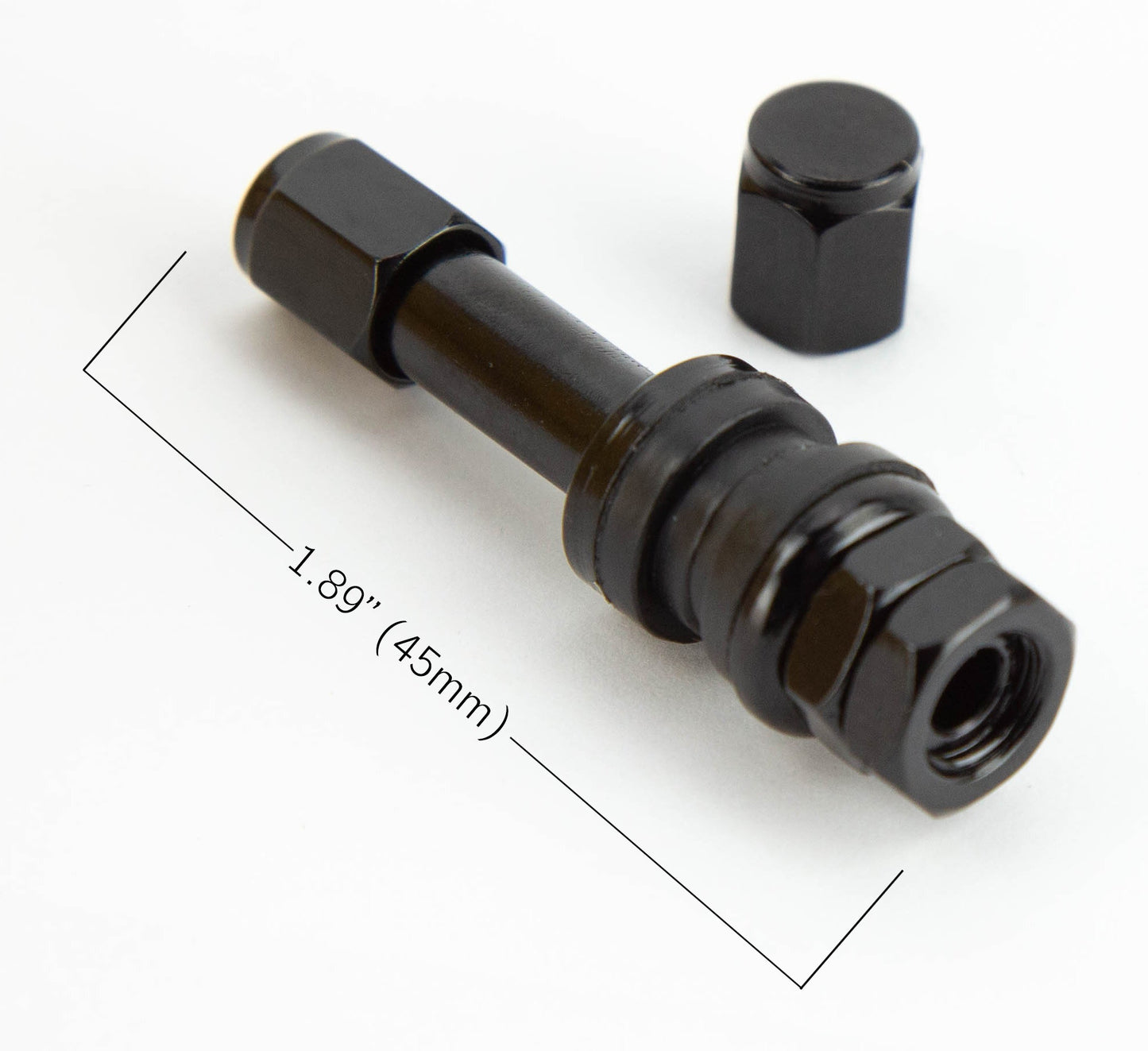 V1 Aluminum Valve Stem Set - 1.89" Long