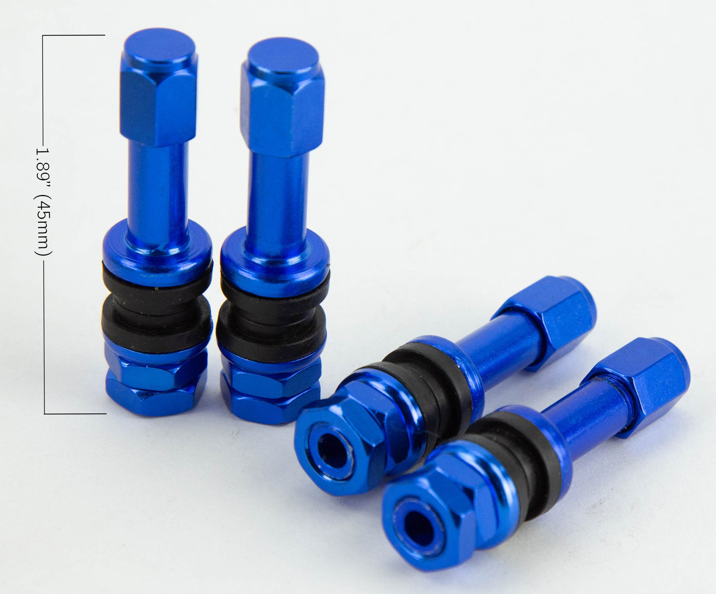 V1 Aluminum Valve Stem Set - 1.89" Long