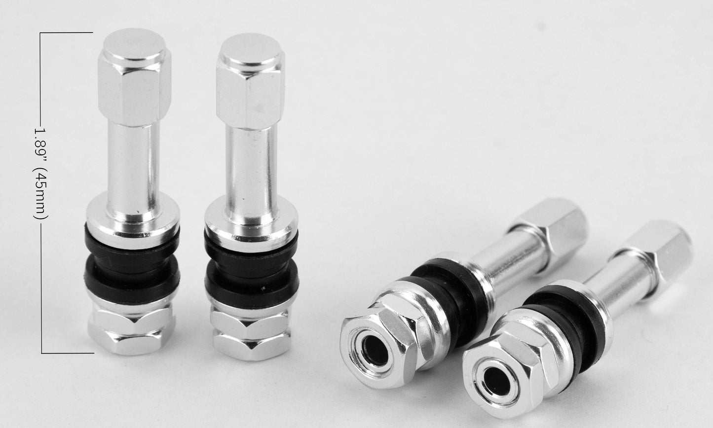 V1 Aluminum Valve Stem Set - 1.89" Long