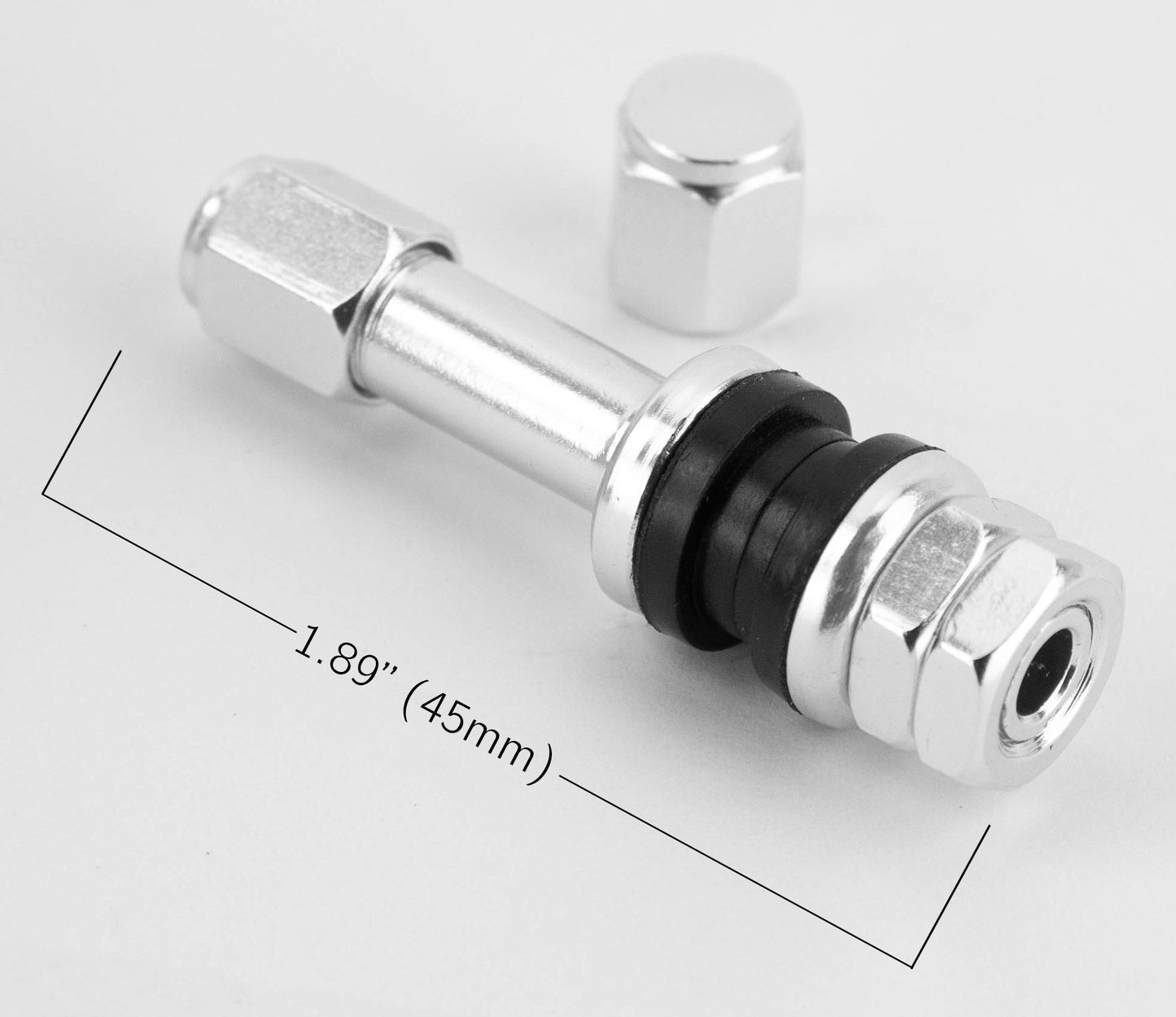 V1 Aluminum Valve Stem Set - 1.89" Long