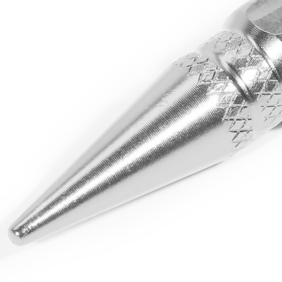 Spiked Lug Nut Style Valve Caps - 60MM Silver