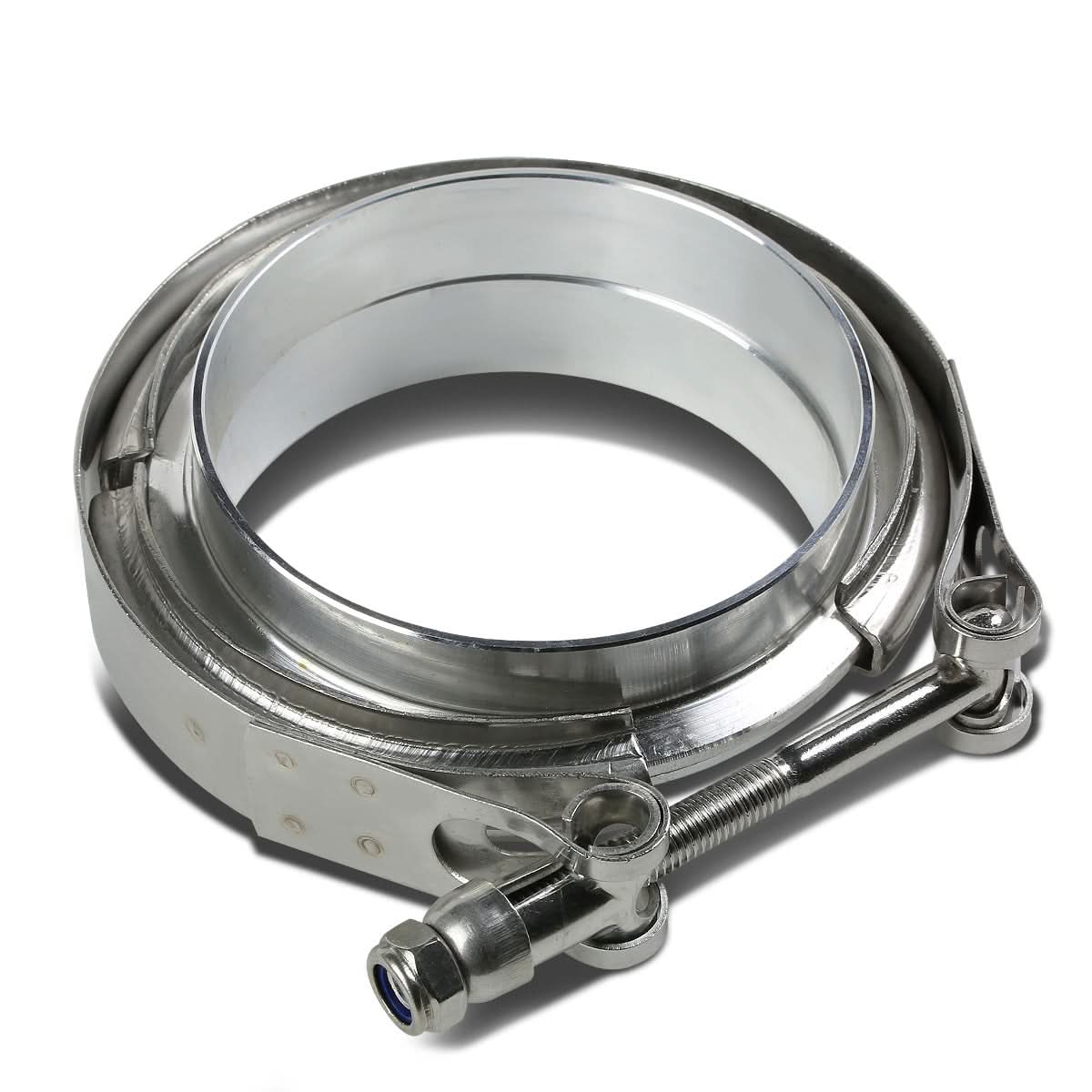 3.5" Aluminum V-Band Clamp with Flange