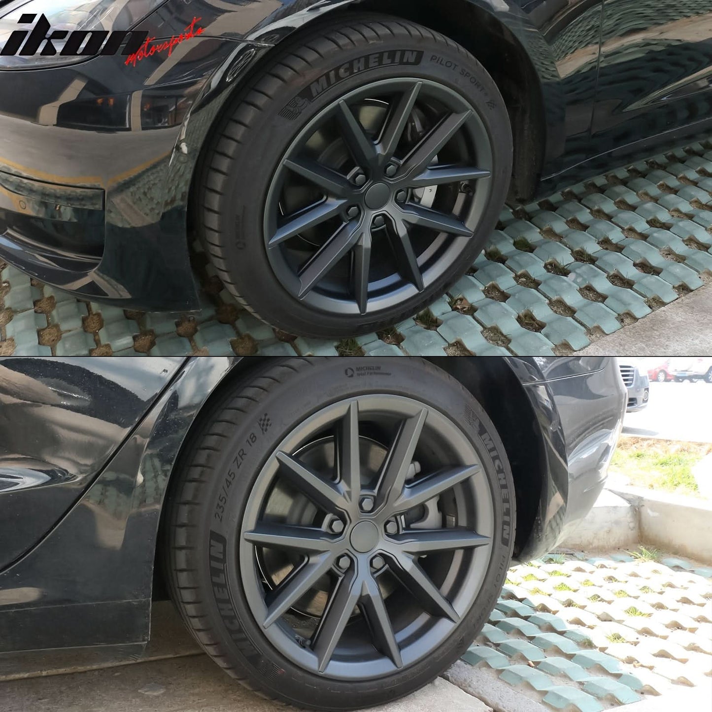 2017-2023 Tesla 3 18'' Hubcap Wheel Rim Cover ABS