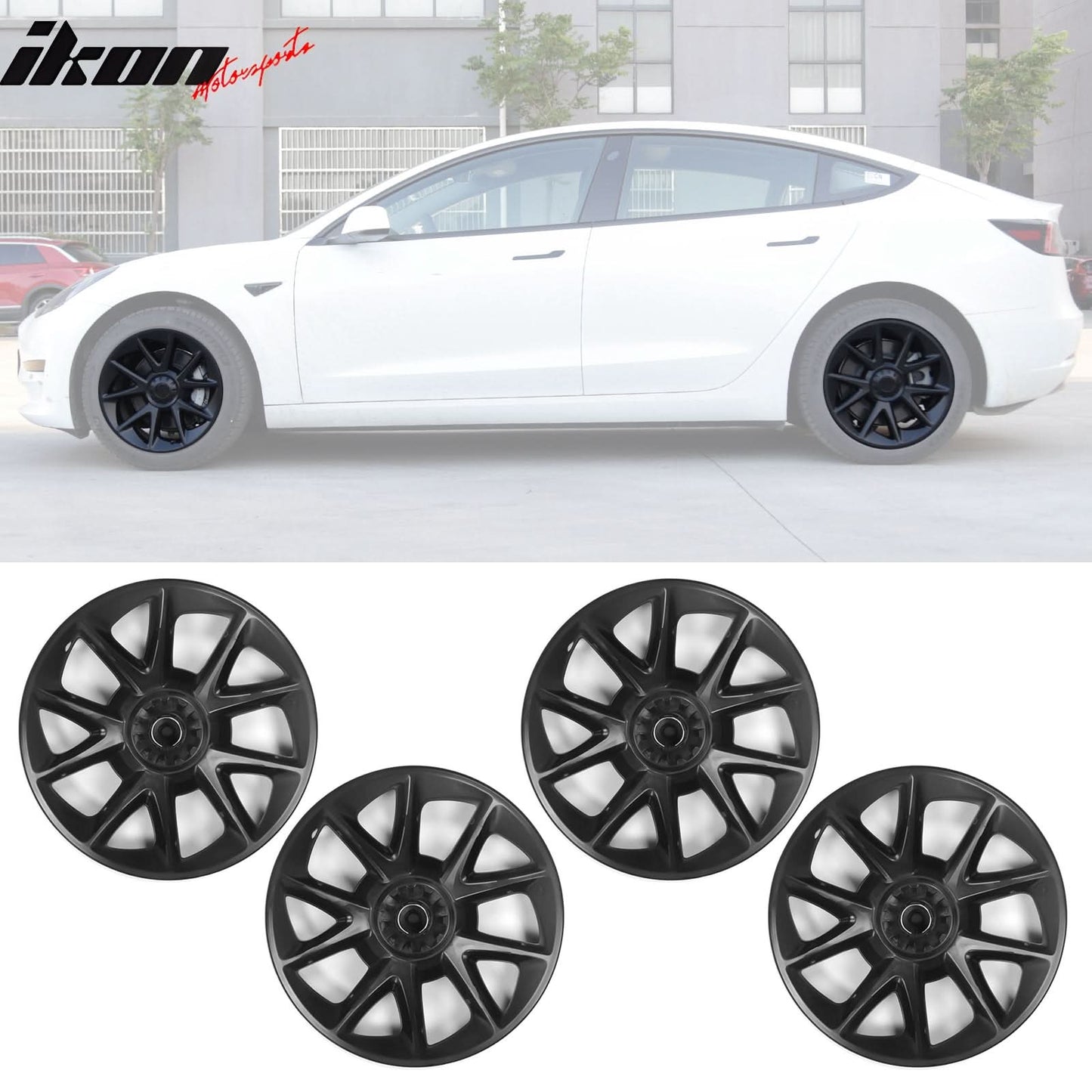 2017-2023 Tesla 3 18'' Hubcap Wheel Rim Cover ABS