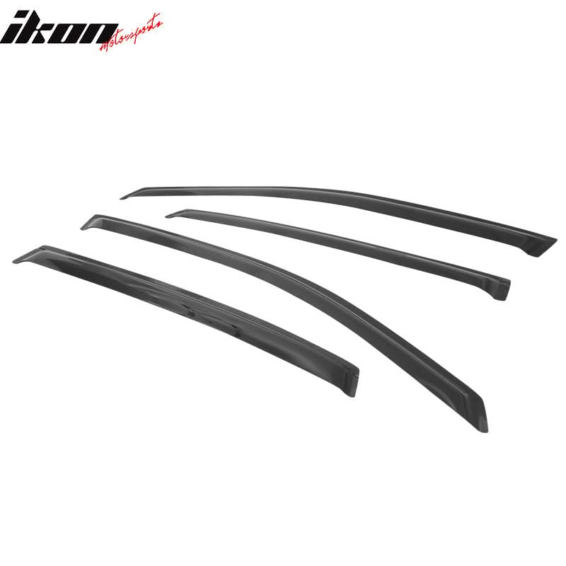 2000-2005 Chevy Impala Sedan Slim Style Smoke Window Visors Acrylic
