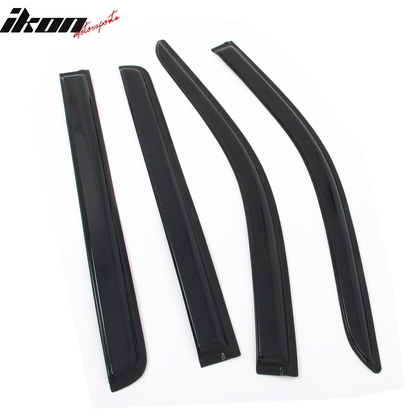 2019-2025 Chevy Silverado & GMC Sierra 1500 Crew Cab 4PC Window Visors