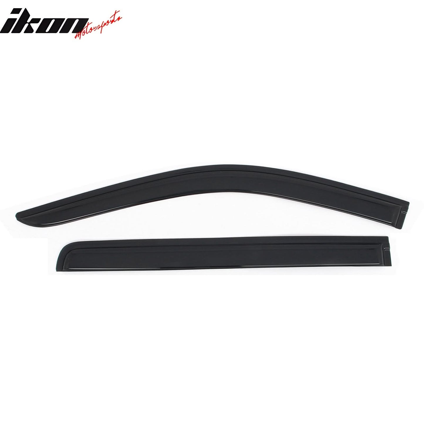 2019-2025 Chevy Silverado & GMC Sierra 1500 Crew Cab 4PC Window Visors