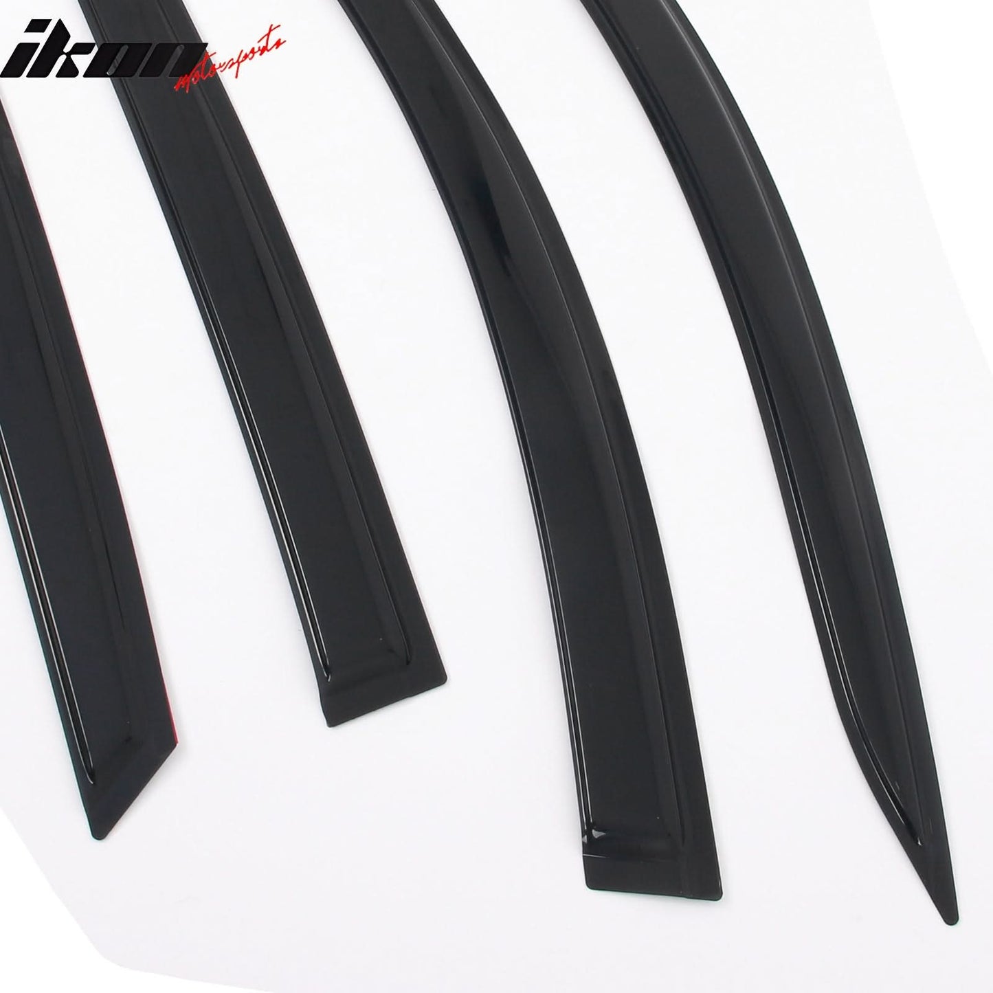2018-2025 Honda Accord 4PCS Tape on Window Visors Vent Rain Sun Guards