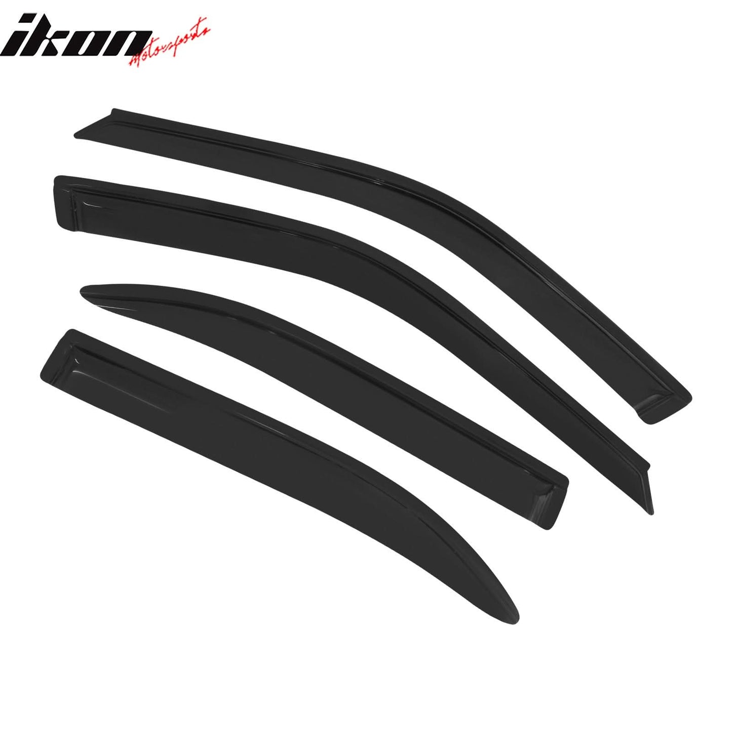 Fits Honda Civic 99-00 4D EK Front Bumper Lip + Sun Window Visor