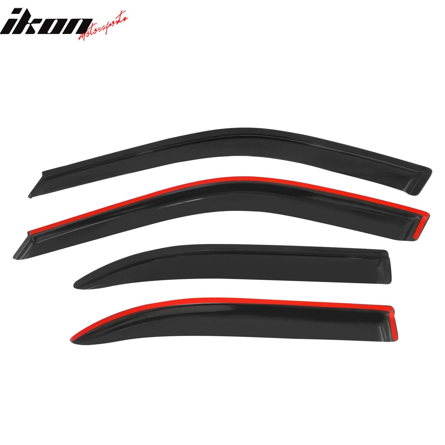 Fits 96-98 Honda Civic Mugen Front Bumper Lip + Sun Window Visor
