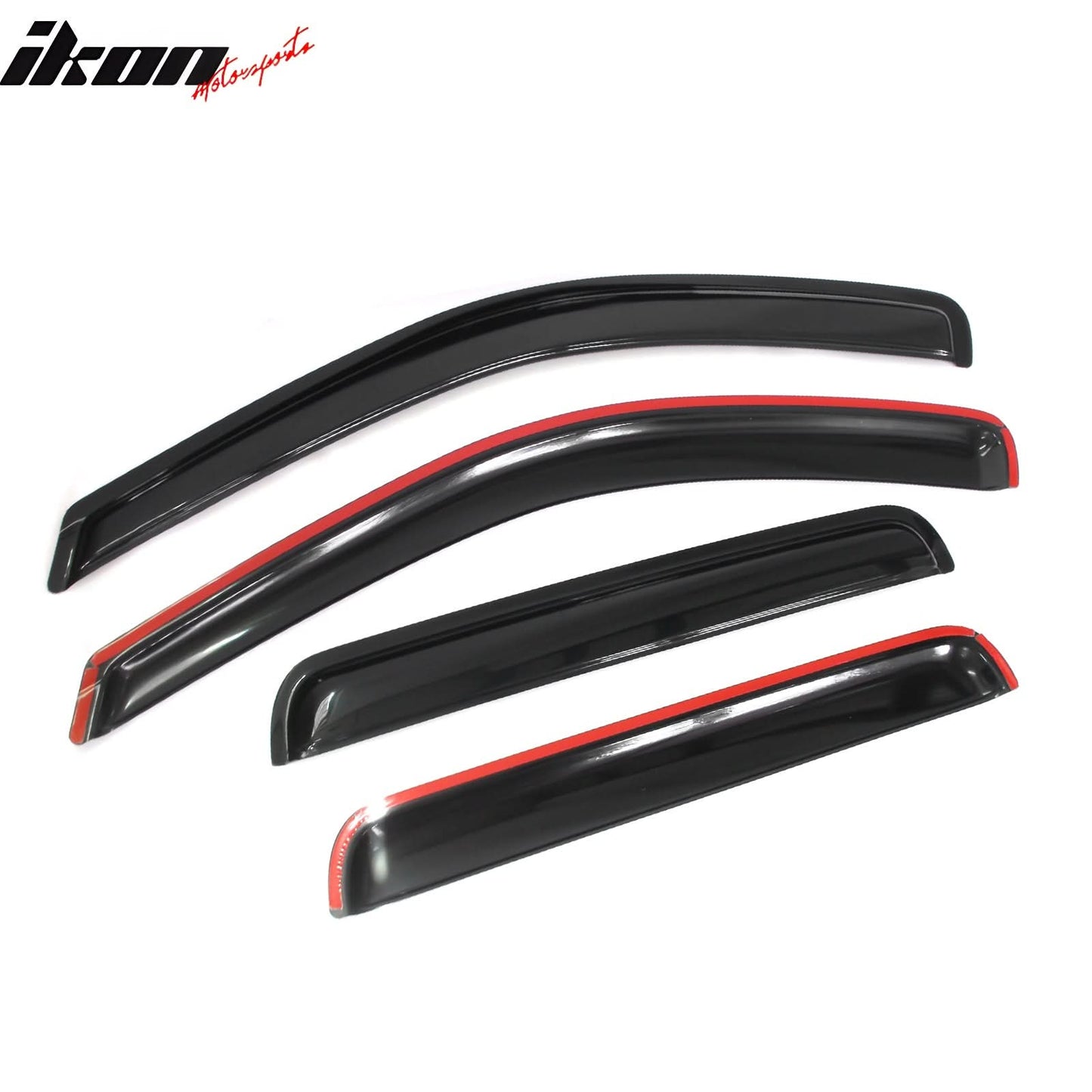 1999-2004 Jeep Grand Cherokee Window Visors Acrylic 4Pc Set