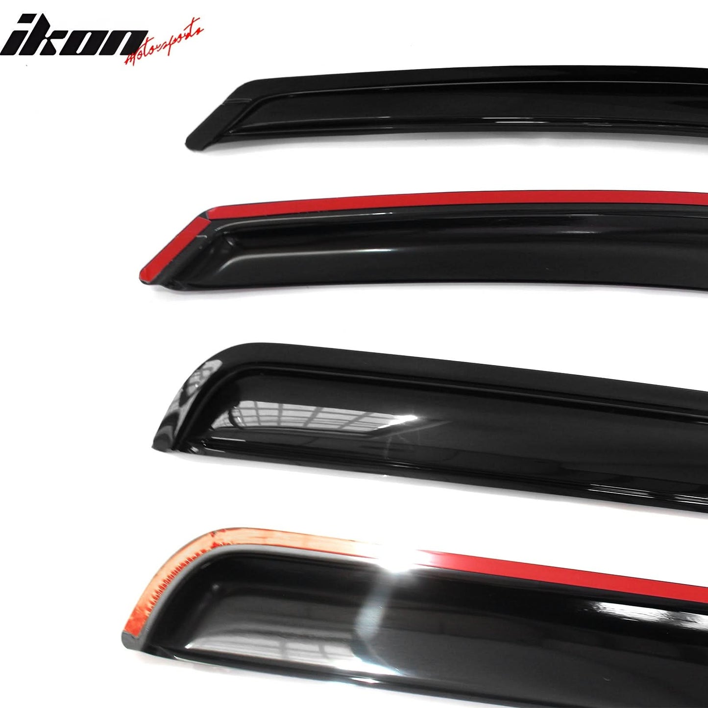1999-2004 Jeep Grand Cherokee Window Visors Acrylic 4Pc Set
