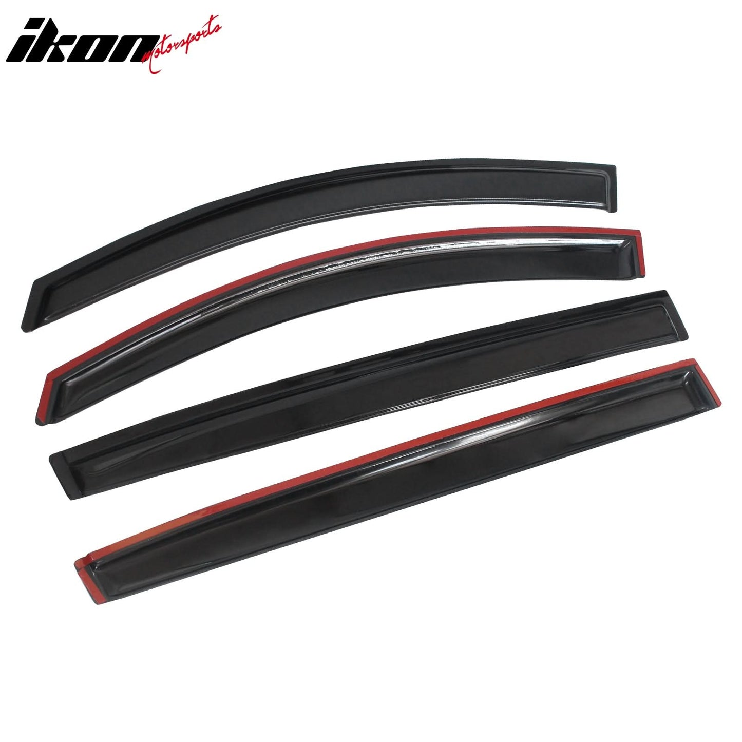 2011-2016 Kia Sportage Slim Style Smoke Tinted Window Visors Acrylic
