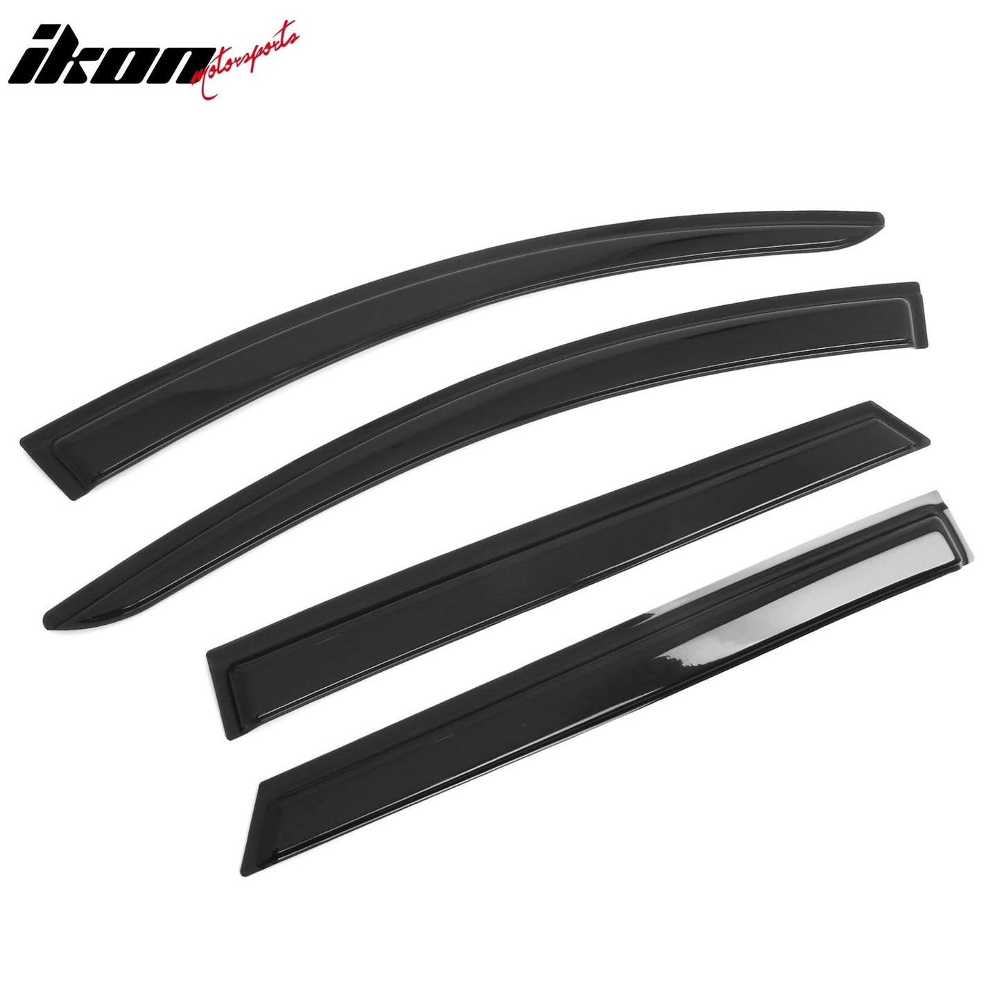 2023-2025 Kia Sportage 4PCS Tape on Window Visors Vent Rain Sun Guards