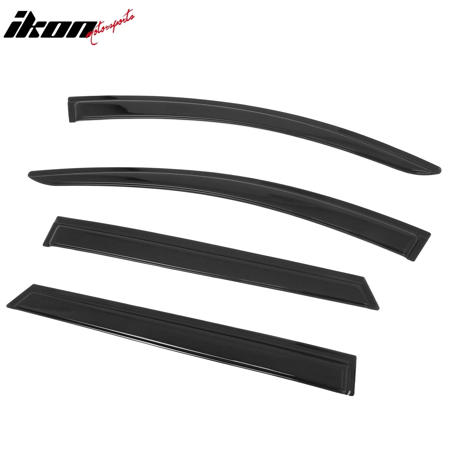 2023-2025 Kia Sportage 4PCS Tape on Window Visors Vent Rain Sun Guards