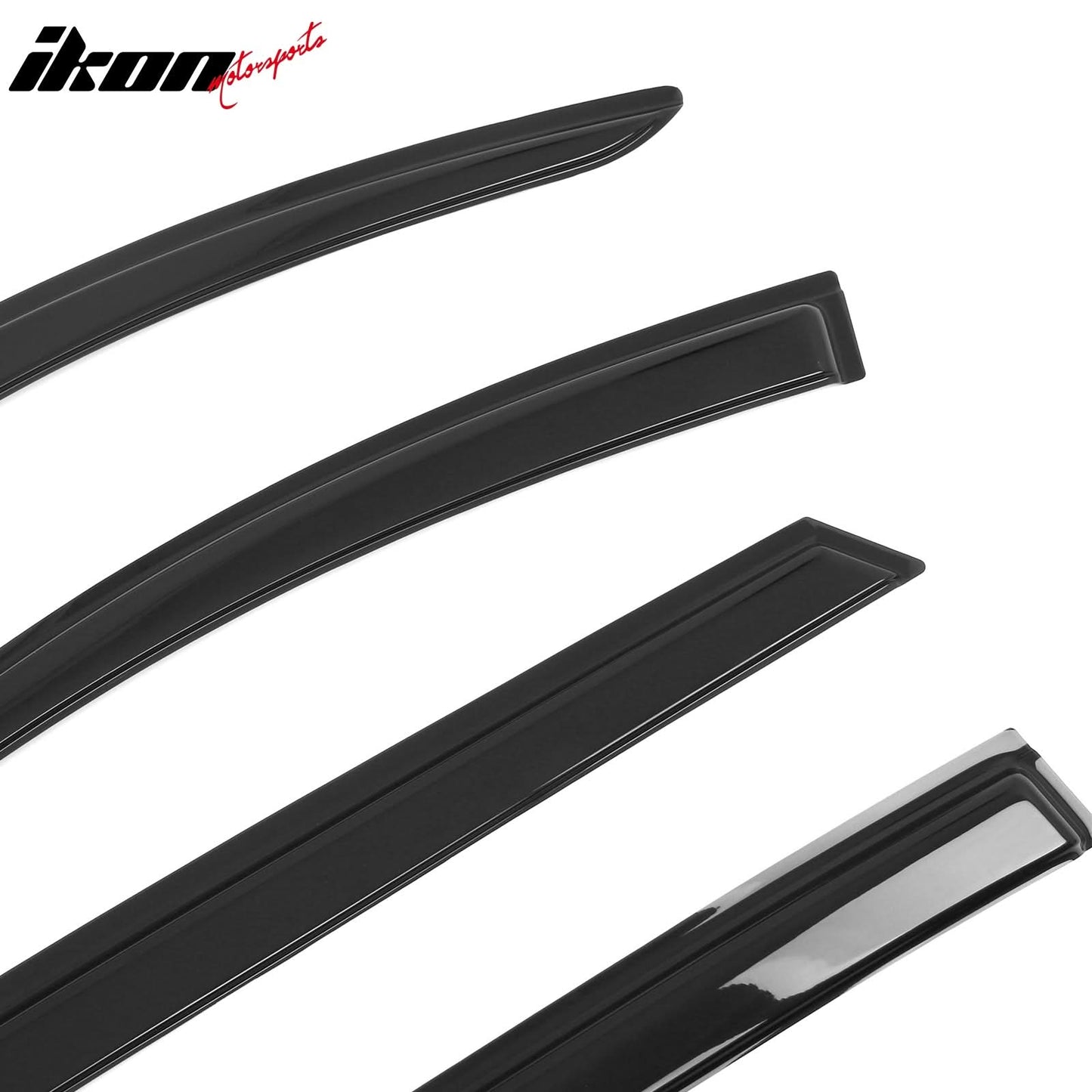 2023-2025 Kia Sportage 4PCS Tape on Window Visors Vent Rain Sun Guards