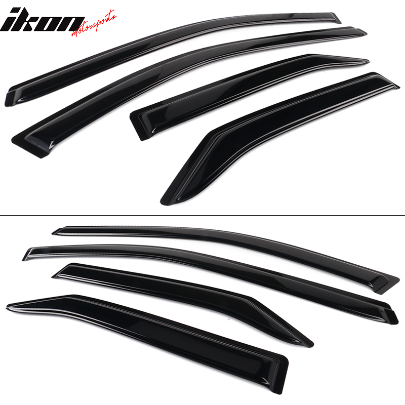 2015-2017 Toyota Camry Sedan Slim Style Acrylic Window Visors 4PC Set