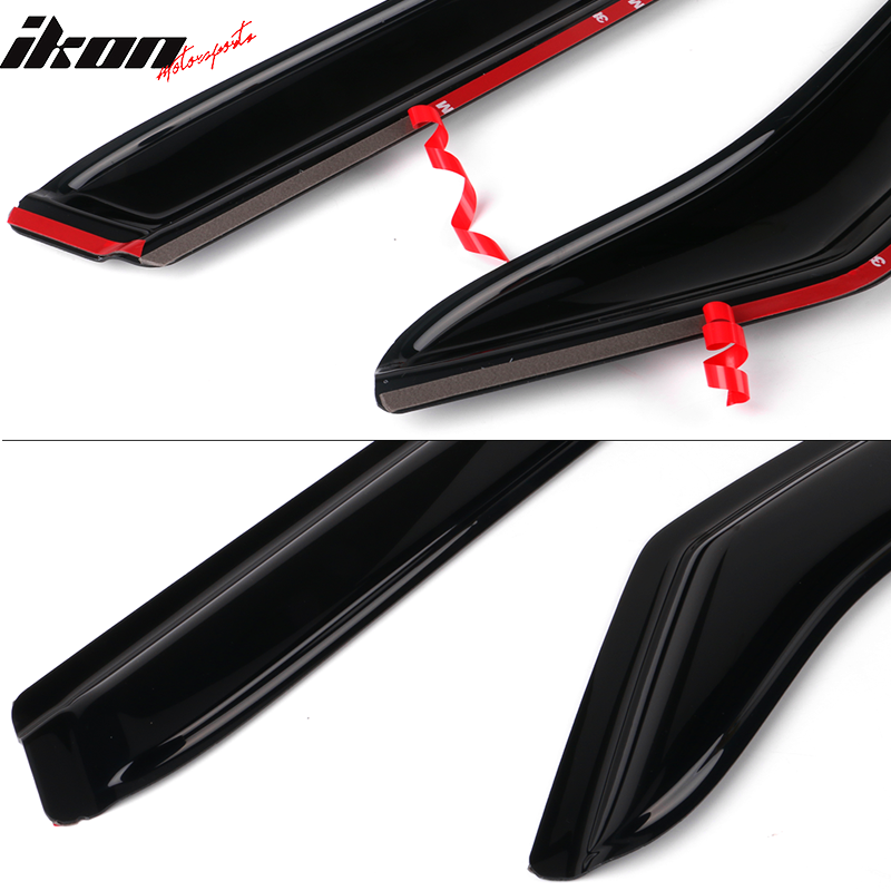 2015-2017 Toyota Camry Sedan Slim Style Acrylic Window Visors 4PC Set