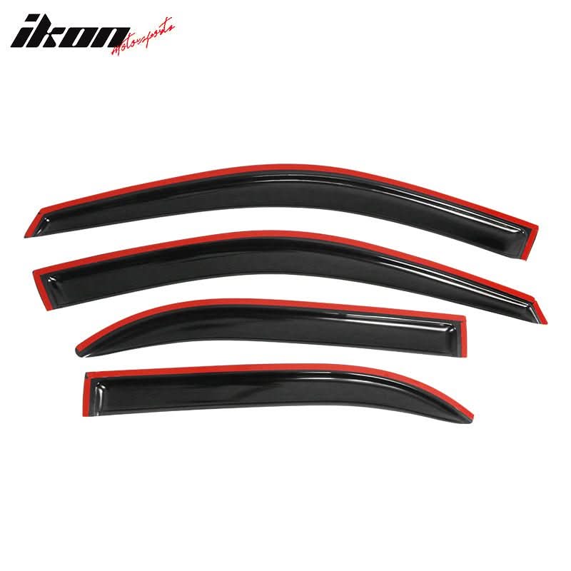 1993-1997 Toyota Corolla Sedan Tape on Window Visors Guard Acrylic