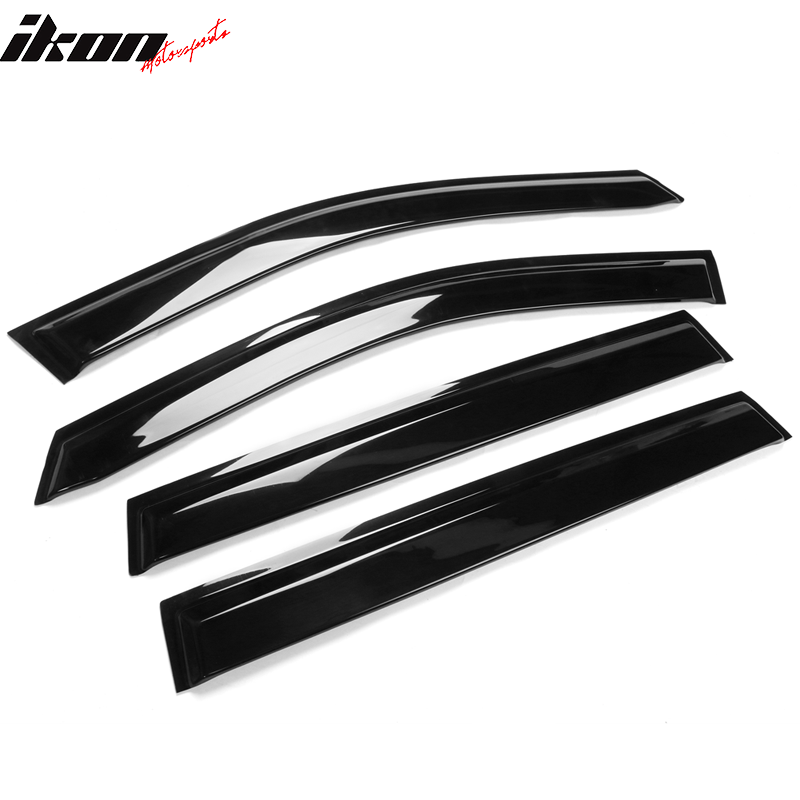 2019-2023 Toyota RAV4 Acrylic 4PC Window Visors Tape On Rain Guard