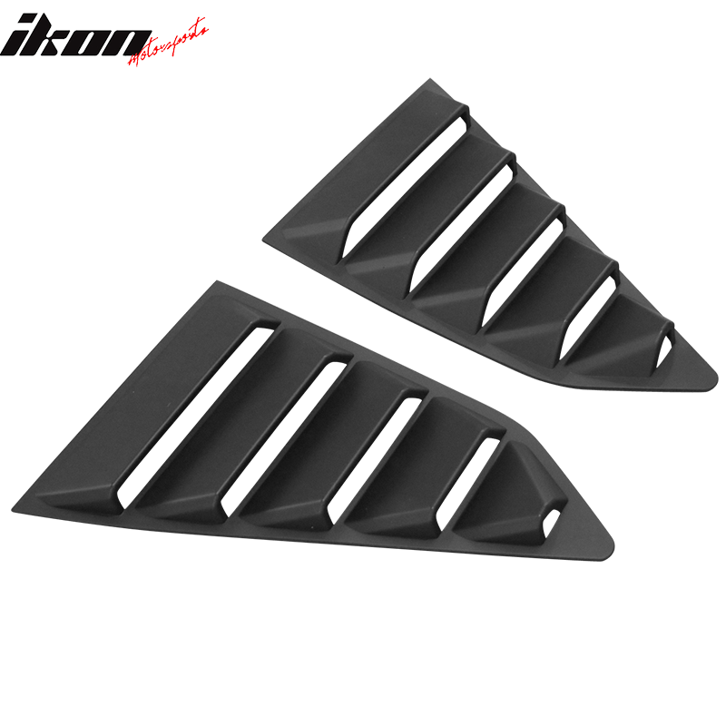 2014-2019 Chevy Corvette Classic Side Window Louvers Pair