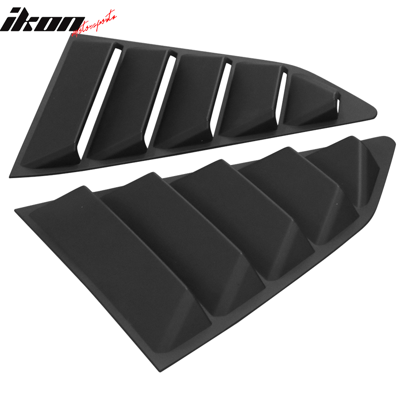 2014-2019 Chevy Corvette Classic Side Window Louvers Pair