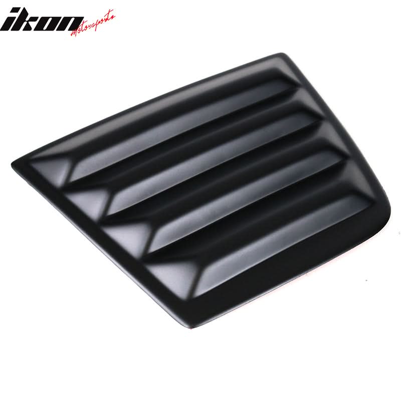2011-2023 Dodge Charger Black Rear Window Louver Side Quarter Scoop