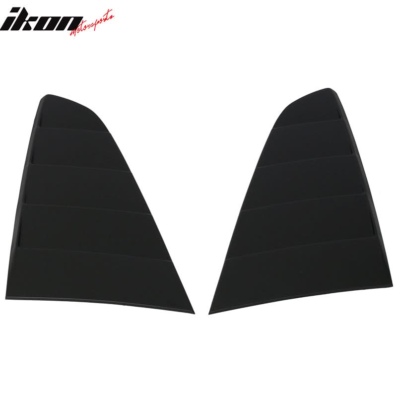 2015-2023 Ford Mustang Coupe CV Rear Window Louver Side Vent PP ABS