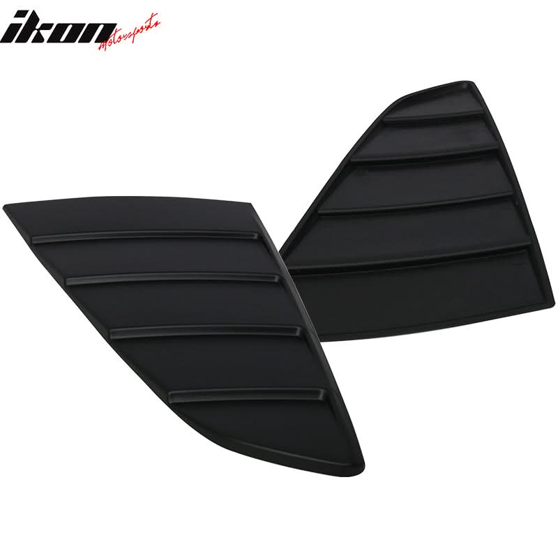 2015-2023 Ford Mustang Coupe CV Rear Window Louver Side Vent PP ABS