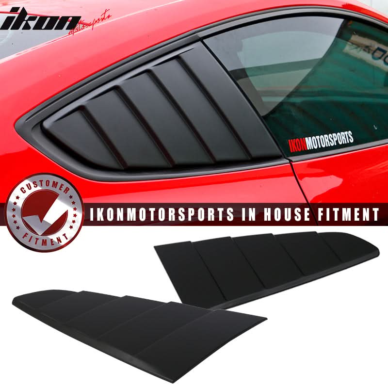 2015-2017 Ford Mustang CV Style Side Window Louver Rear Fender Scoop