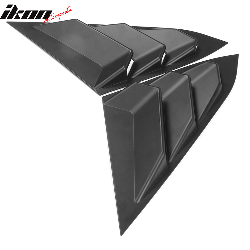 2016-2021Â Honda Civic Sedan Rear Side Window Louver Quarter Panel ABS