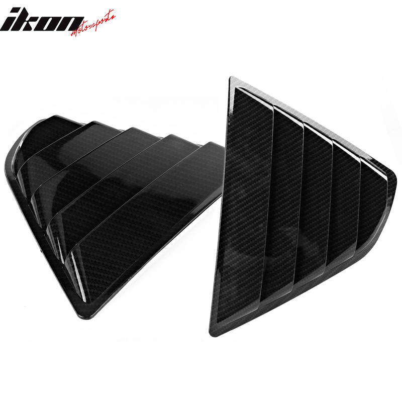 2018-2024 Toyota Camry Carbon Fiber Print Window Scoop