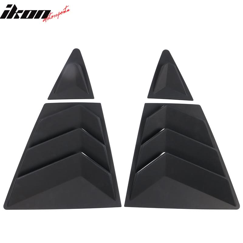 2020-2022 Toyota Corolla IKON Style Side Window Louver Visor Guard ABS