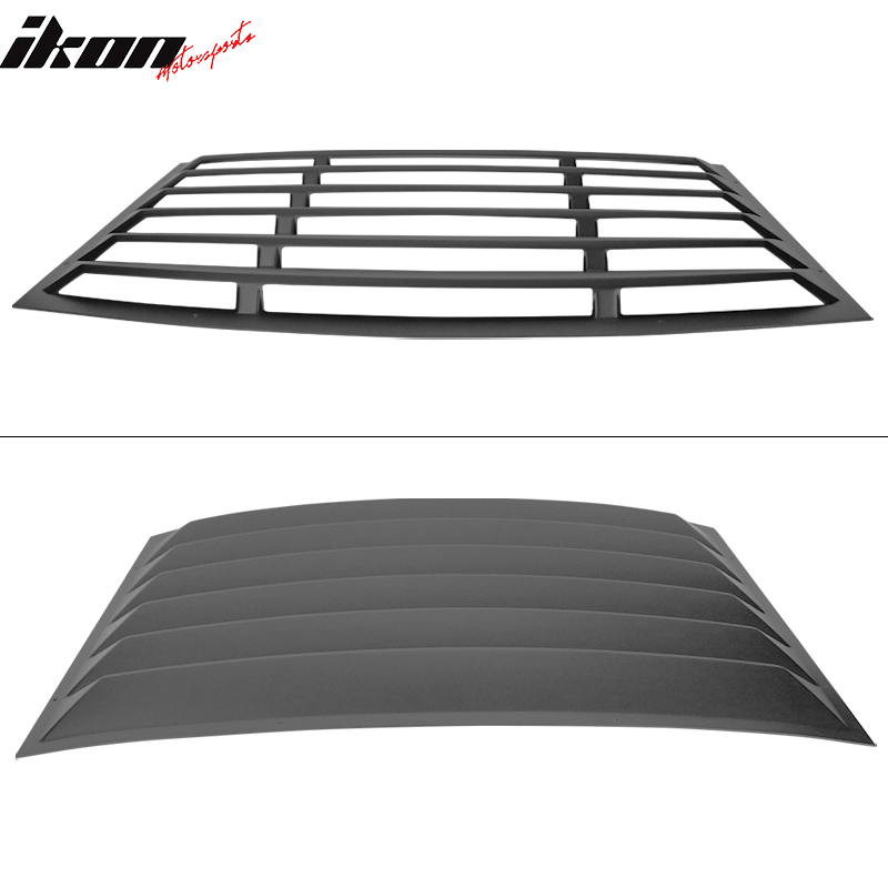2010-2015 Chevy Camaro XE Style Rear Window Louver with Side Vent PP