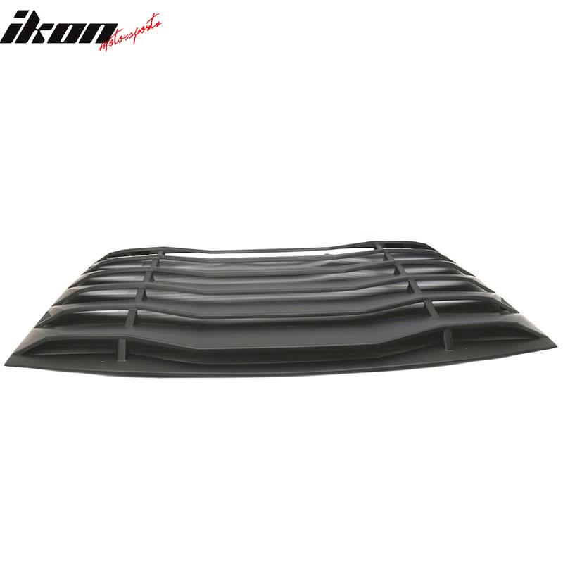 2011-2023 Dodge Charger Unpainted Rear Window Louver Side Vent ABS PP