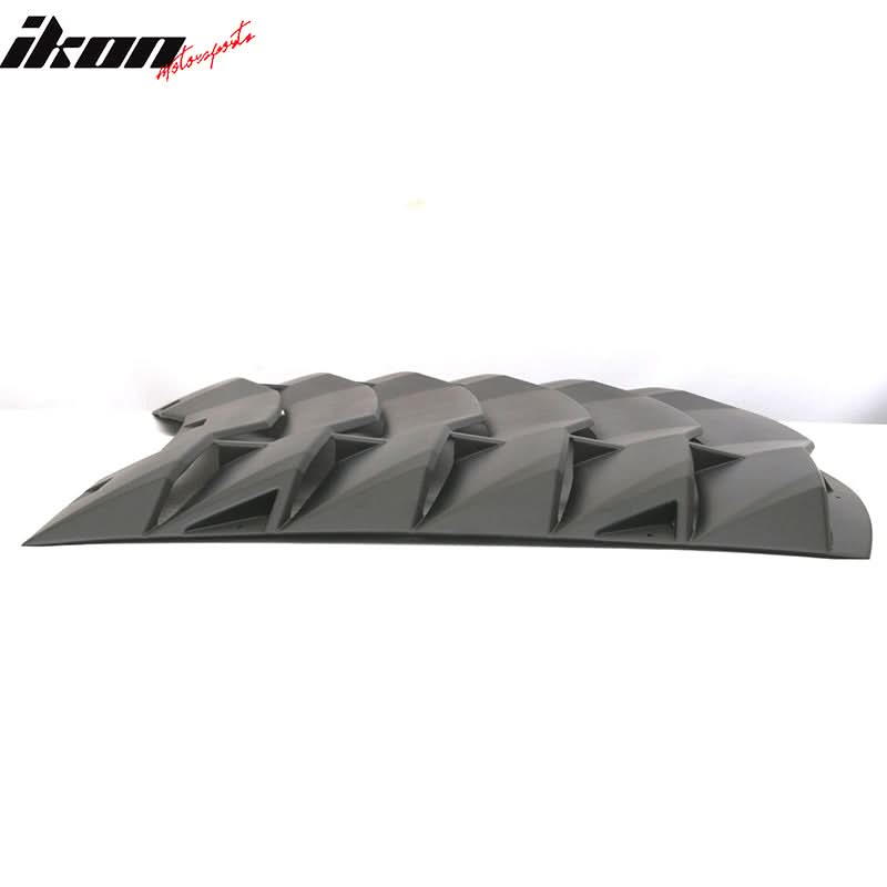 2011-2023 Dodge Charger Unpainted Rear Side Window Louver Air Vent ABS