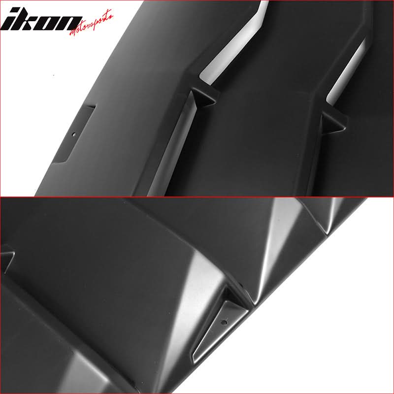 2011-2016 Scion TC IKON Style Rear Window Louver Gloss ABS