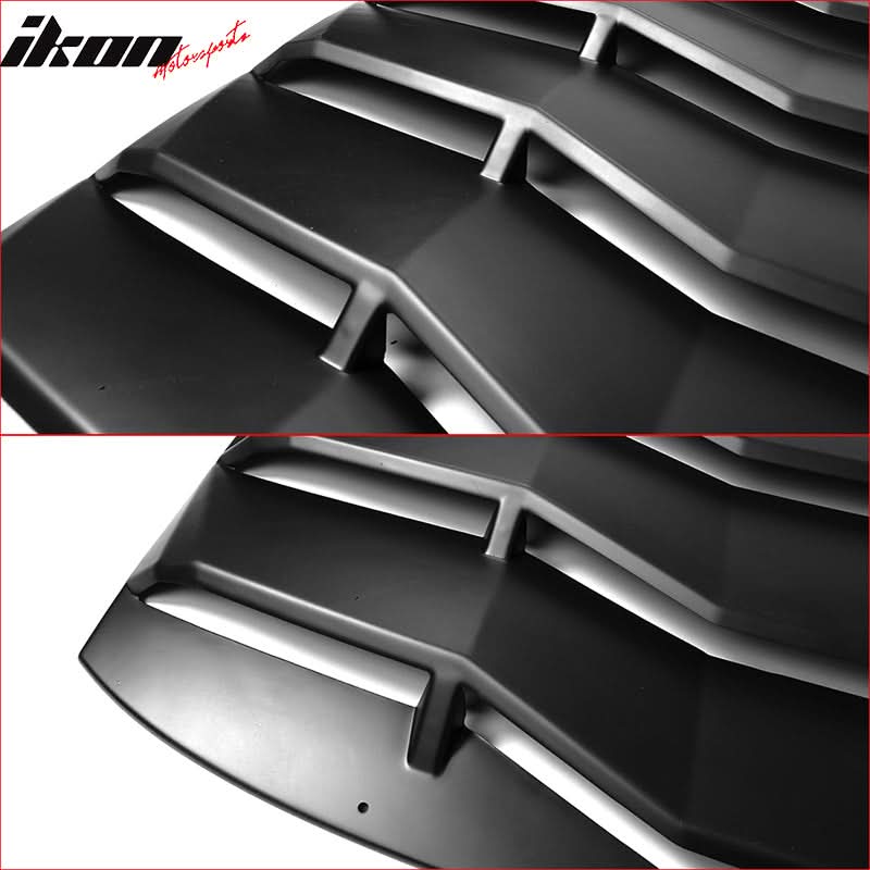 2011-2016 Scion TC IKON Style Rear Window Louver Gloss ABS
