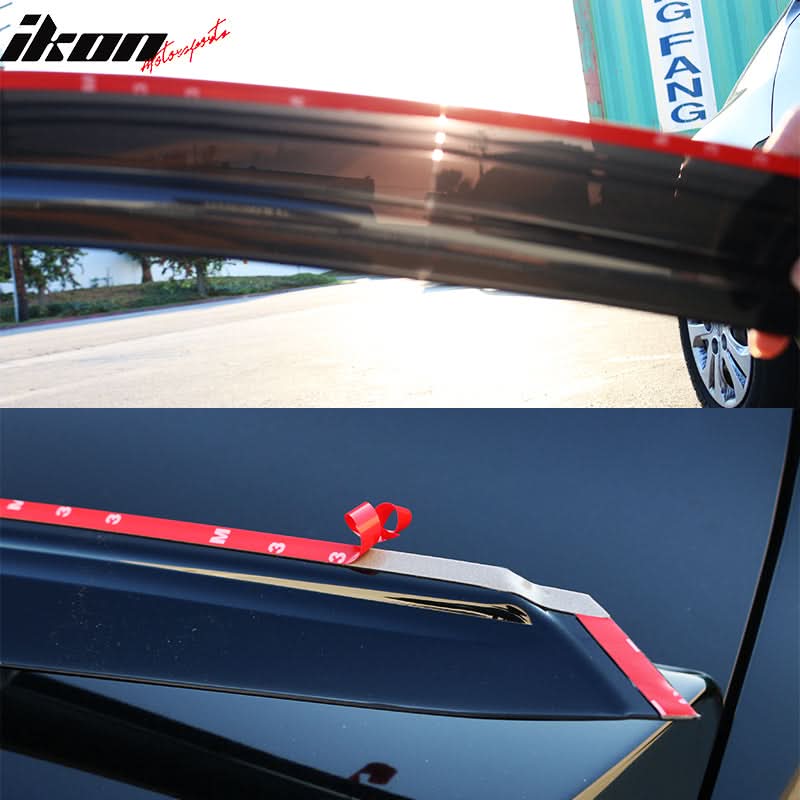 2008-2011 Ford Focus 4Door Acrylic 4PC Tape On Window Visors Guard