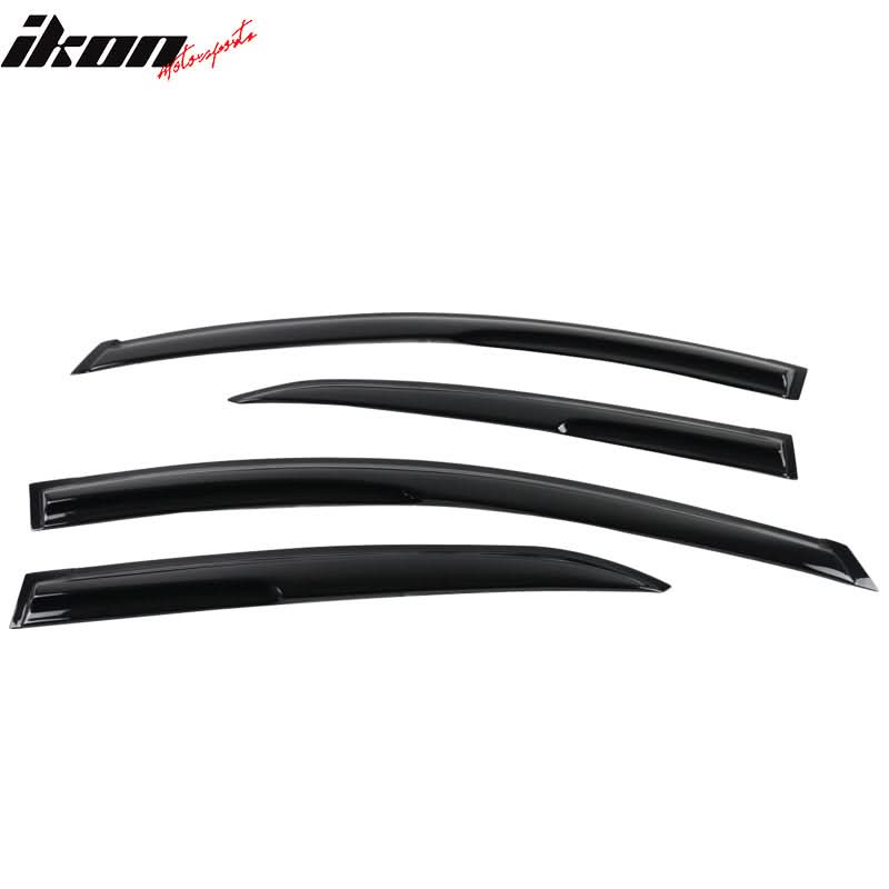 2009-2013 Mazda 6 Mugen Style Smoke/Tinted Window Visors Acrylic