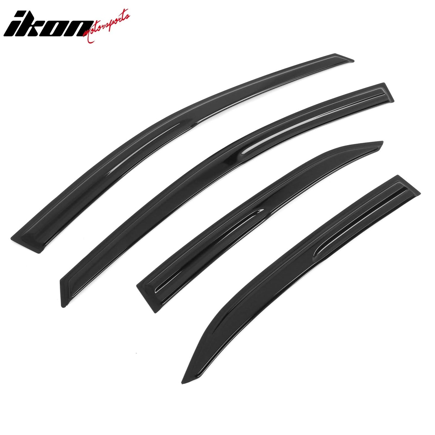 2018-2024 Toyota Camry Mugen V2 Style Tape on Window Visors Guards
