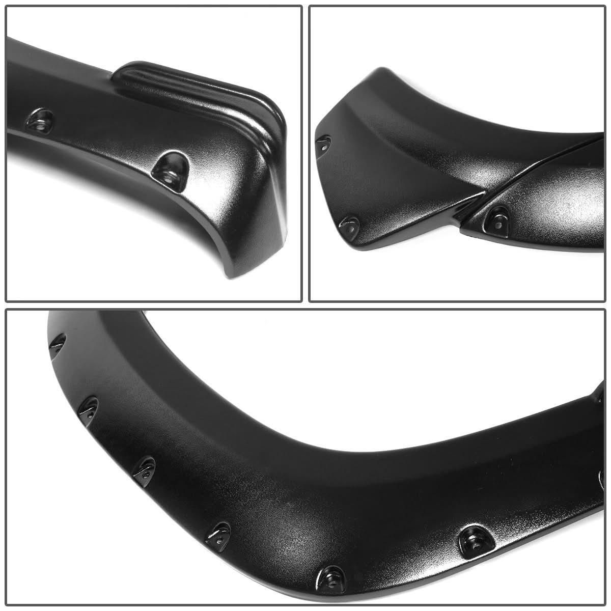 2012-2015 Toyota Tacoma Pocket-Riveted Style Wheel Flares - Textured