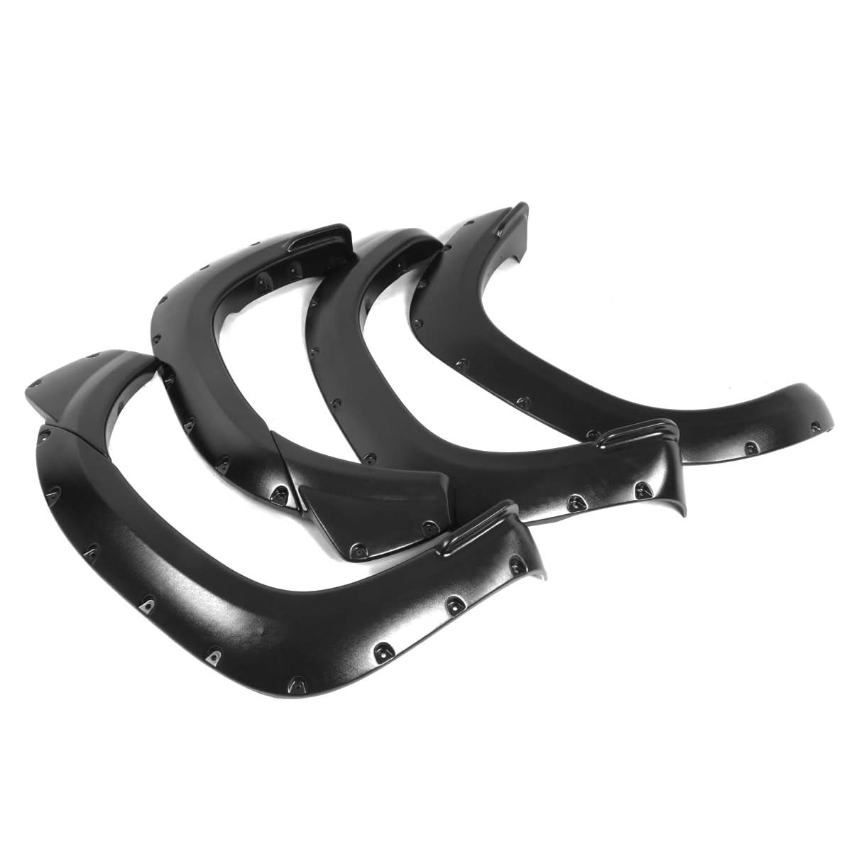 2012-2015 Toyota Tacoma Pocket-Riveted Style Wheel Flares - Textured