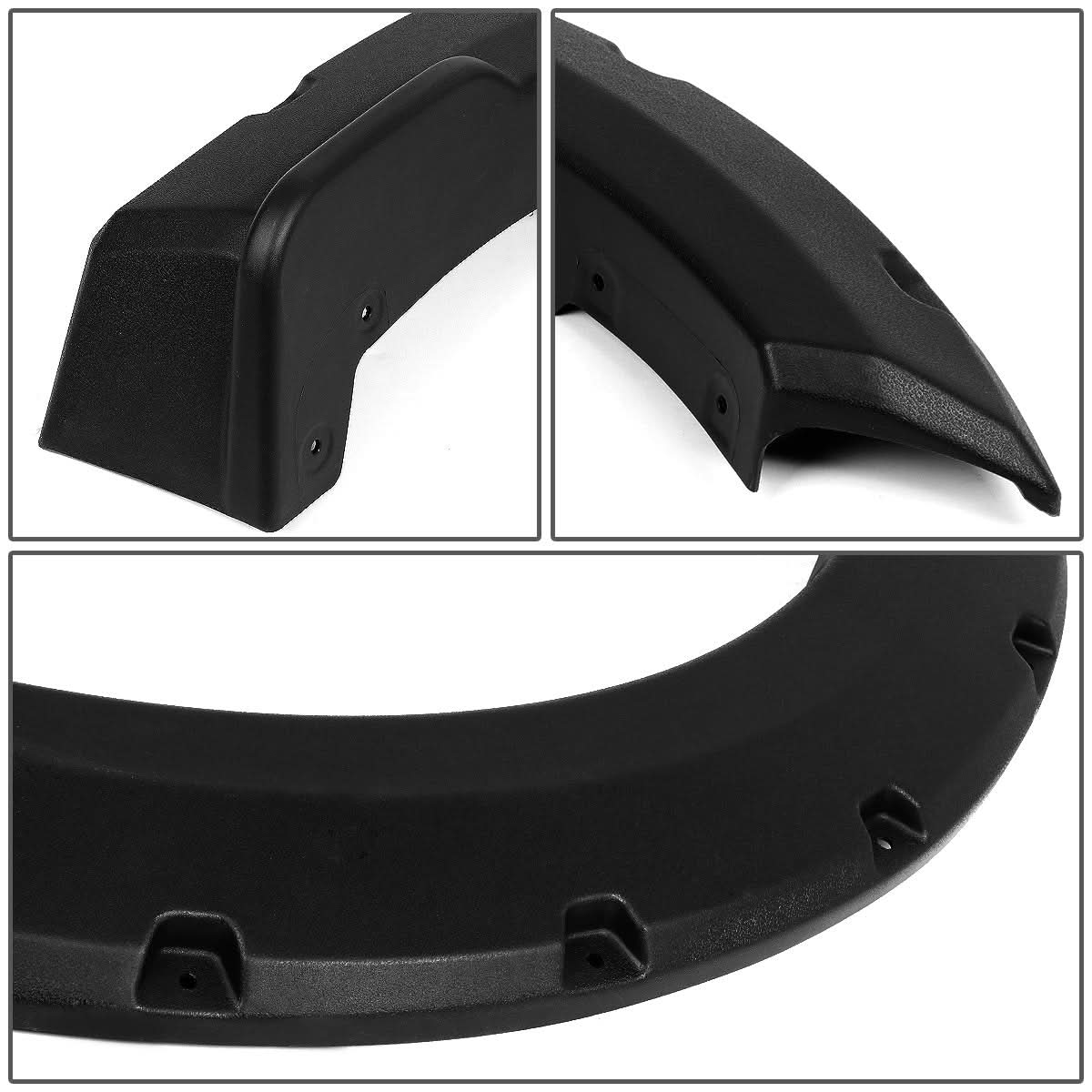 15-17 Ford F-150 Pocket Style Wheel Flares - Matte Black