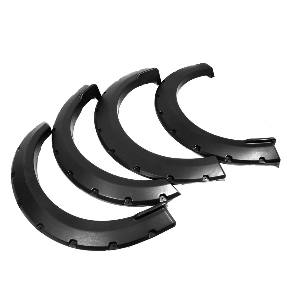 15-17 Ford F-150 Pocket Style Wheel Flares - Matte Black