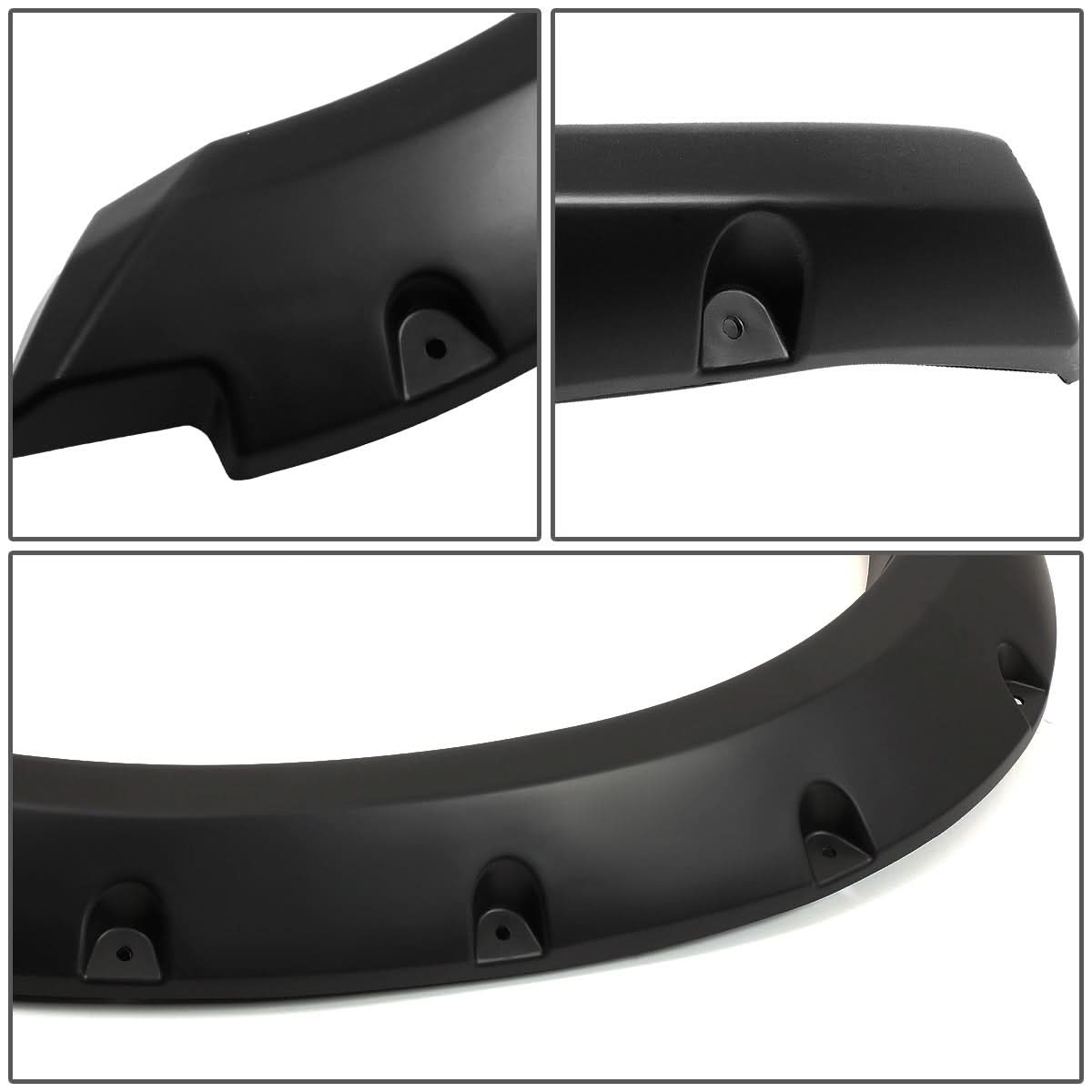 09-18 Dodge Ram 1500 Pocket-Riveted Style Wheel Flares Textured