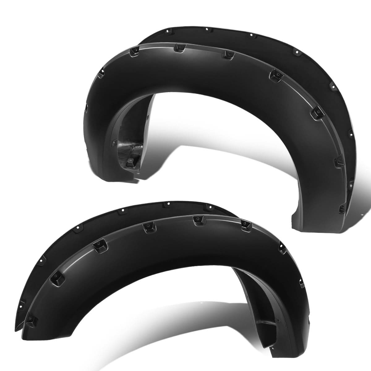 11-16 Ford F-250 F-350 Super Duty Pocket-Riveted Wheel Flares Textured