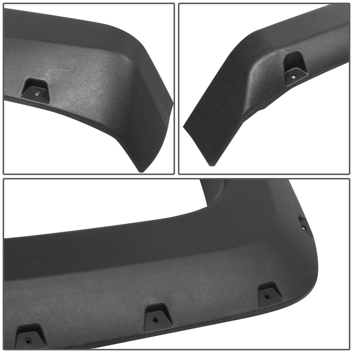 2014-2018 Chevrolet Silverado 2500HD 3500HD Pocket Riveted Style Wheel Flares